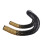 Bicycles Handlebar Grip Nonslip Bikes Handle Locking-gold black 1