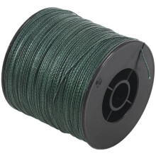 6X 500M 100Lb 0.5mm Super Strong Geflochtene Angelschnur Pe 4 Stränge Farbe: Dunkelgrün