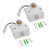 2X Base Socket IR Lamp Bulb Movement Detector 1