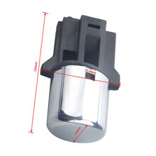 4X for Accord 2003-2005 Shifter Handle Shift Button Knob Repair Kit 54133-SDA-A01 54132SDAA01