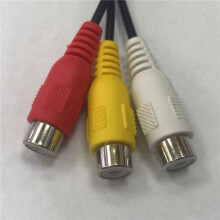 10Stück 2,5 mm  AV Stecker auf 3 RCA Buchse M / F Audio Video Kabel Stereo Jack Adapterkabel