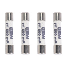 4X 1000V 500MA 6,3 x 32 mm Weisse Keramik Sicherung fuer Multimeter