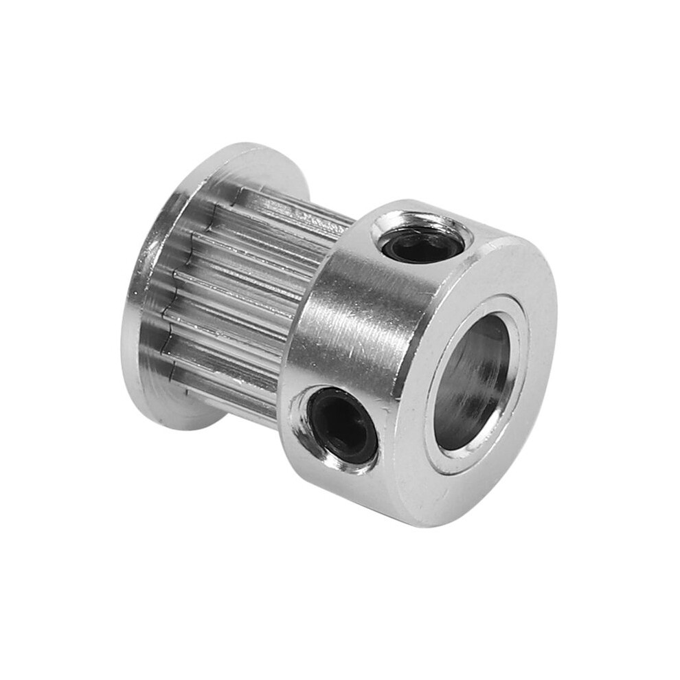 3X Aluminum Gt2 16 Teeth 6Mm Bore Timing Belt Pulley Flange Synchronous Wheel For 3D Printer 6033590056458