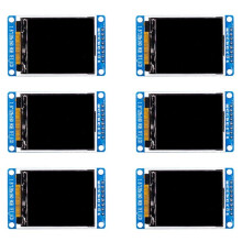 6X 1,8 Zoll LCD Anzeige Modul Voll Farbe 128 x 160 RGB SPI TFT LCD Anzeige Modul ST7735S 3,3 V OLED Netzteil Ersetzen