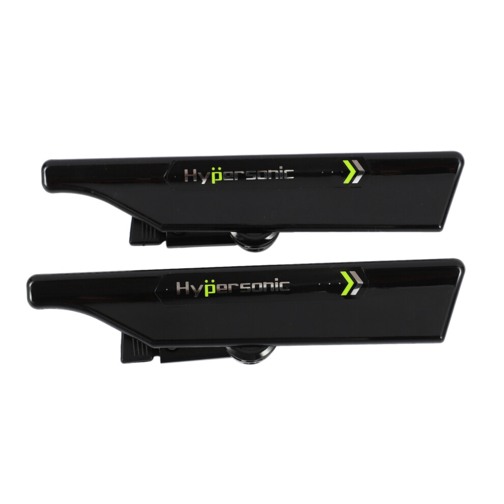 Hypersonic 4 Pcs Wiper Stand Windshield Wiper Wing Windshield Wiper Blade Spoiler Mate Wing Auto Car Tool Black 6033339486645