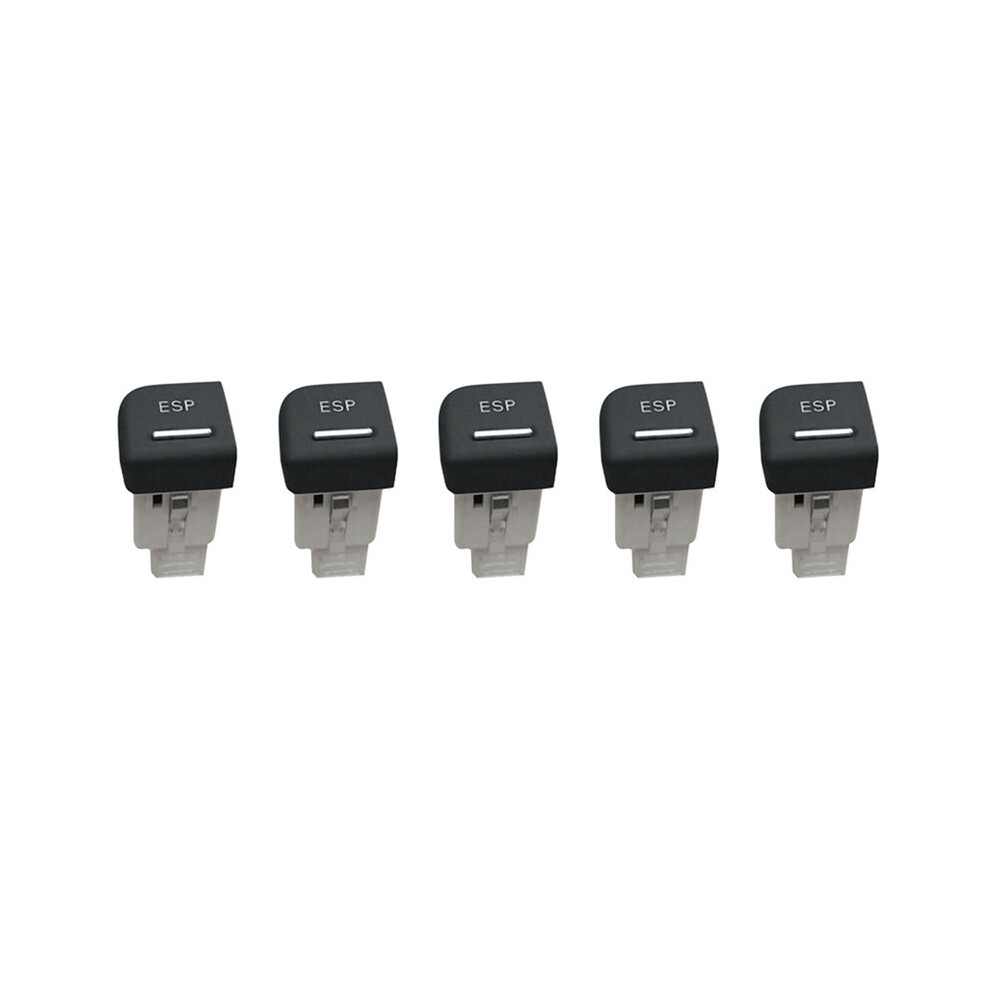 5X Parking Esp Button Electric Auxiliary For A4 B6 B7 2002-2008 8E1927134 8Ed927134c 8Ed 927 134 C Black 4711268905841