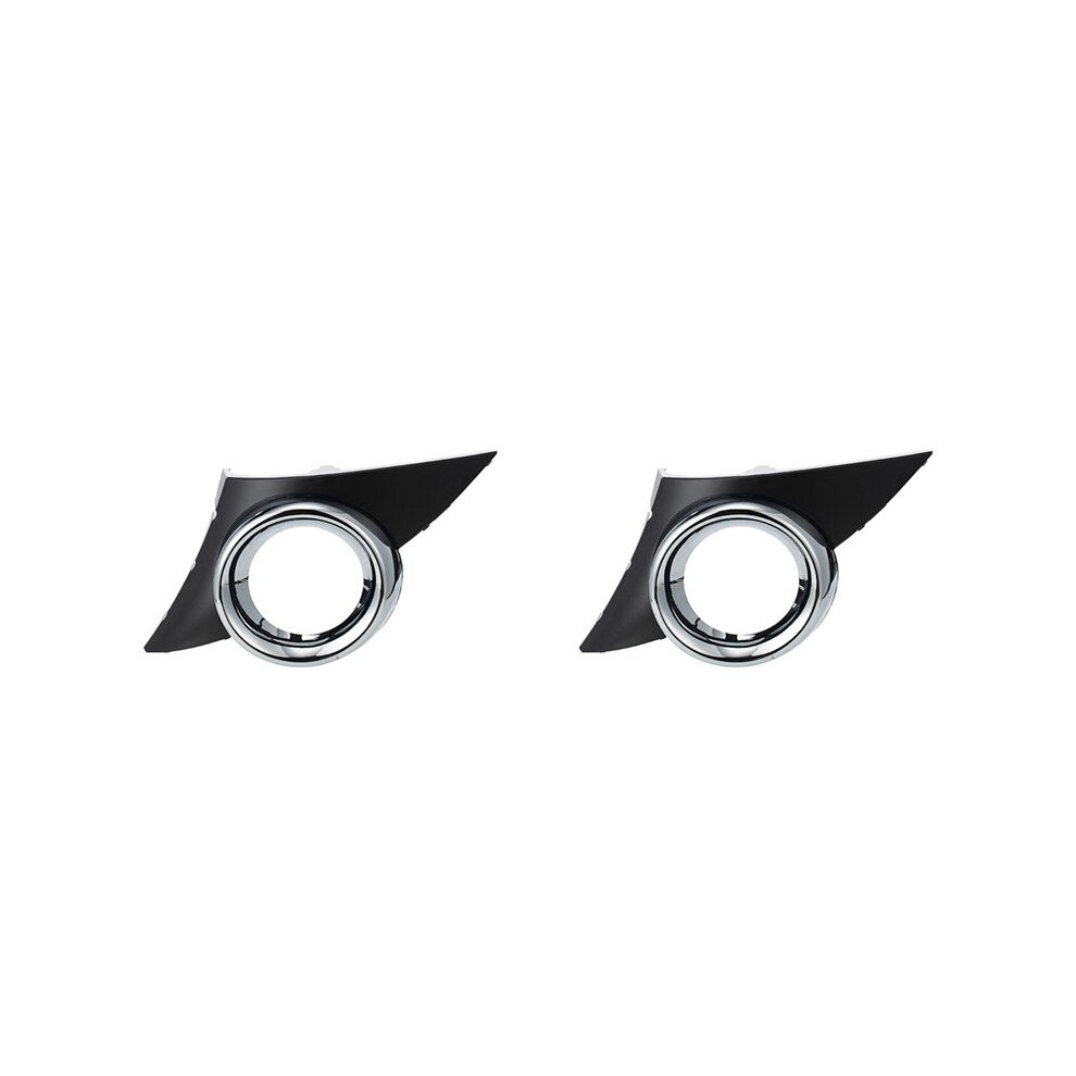 2X Car Front Left Fog Cover Chrome Foglights Frame Grill Auto Accessories For 207 Sport 2006-2009 Light 6033687922536