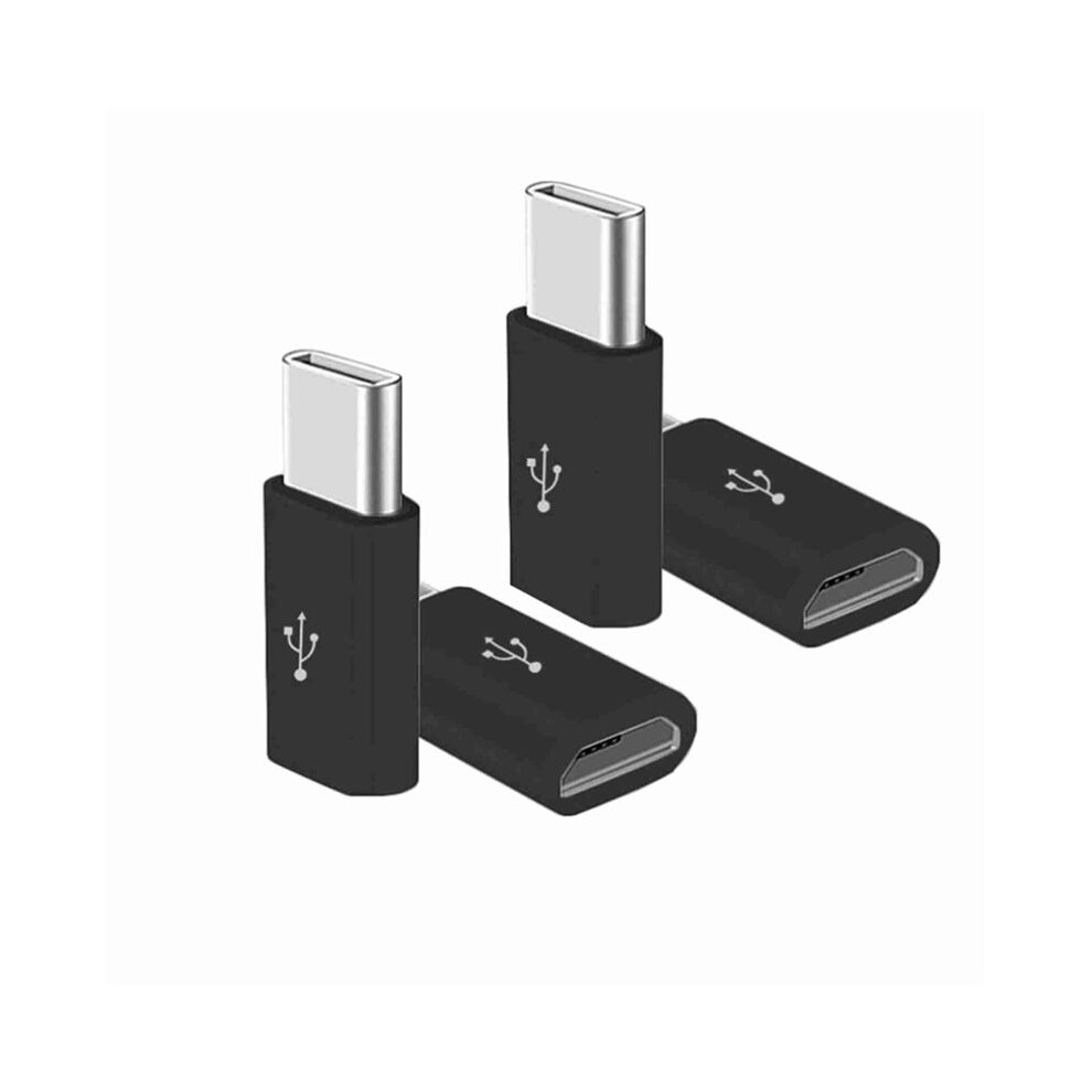 8X Micro-Usb To Usb C Adapter, To Typec Charging Adapter, Usb Type C Adapter Conversion Connector With Resistor 4714158761091
