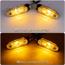 8X Luzes Indicadoras Laterais de Luzes LED de Motocicleta para CB125/CBR650R/CBF/X-ADV/CB 150R/CB 300R/CB 1000R