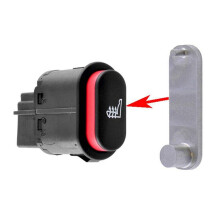 2X Réparation de Bouton de Siège Chauffant 6706942 93BG-19K314-AA pour Fiesta IV V VI KA Mondeo I Turnier