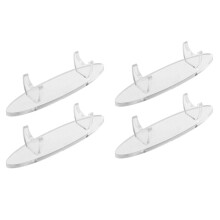 4 Pieces of Acrylic Pen Holder Display Stand, Transparent Cosmetic Brush Holder Organizer