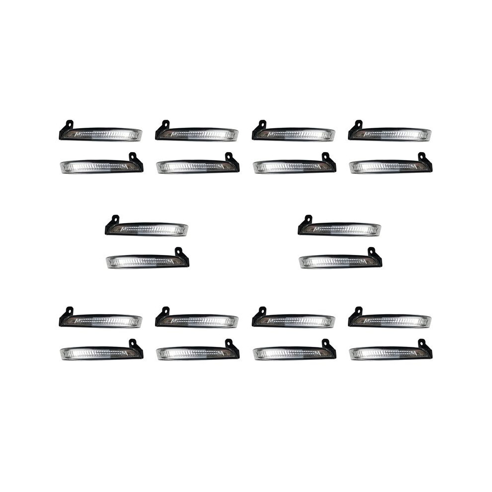 10X Car Led Rear View Mirror Turn Signal For Cruze J300 2009 - 2015 94537661 94537660 Light 6033405135095