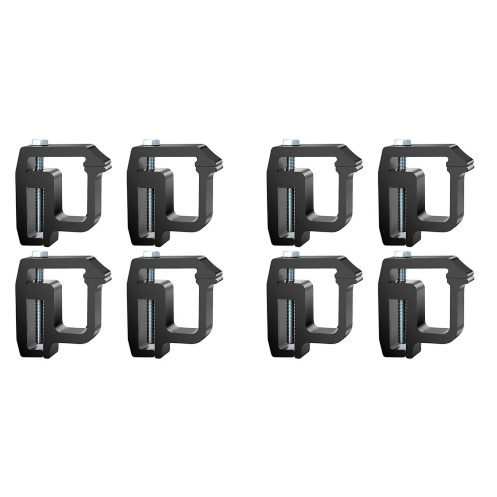 8 Pack Truck Topper Clamps Mounting Clamps Truck Cap Clamps, Truck Bed Clamps And Canopy Clamps 6033075699859