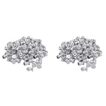 200 Stücke Winter Radschuhe Autoreifen Bolzen Schraube Schnee Spikes Rad Reifen Schnee Ketten Bolzen für Schuhe ATV Reifen 8X10mm