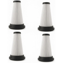 Waschbare Staubsaugerfilter für Den Kabellosen für Trucozie-Staubsauger T350, 4 HEPA-Filter