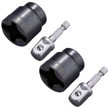 Hochbelastbarer Scherenwagenheber-Steckdosenadapter für die Autoreparatur, Rostbeständig und Besonders Langlebig, 2er-Pack
