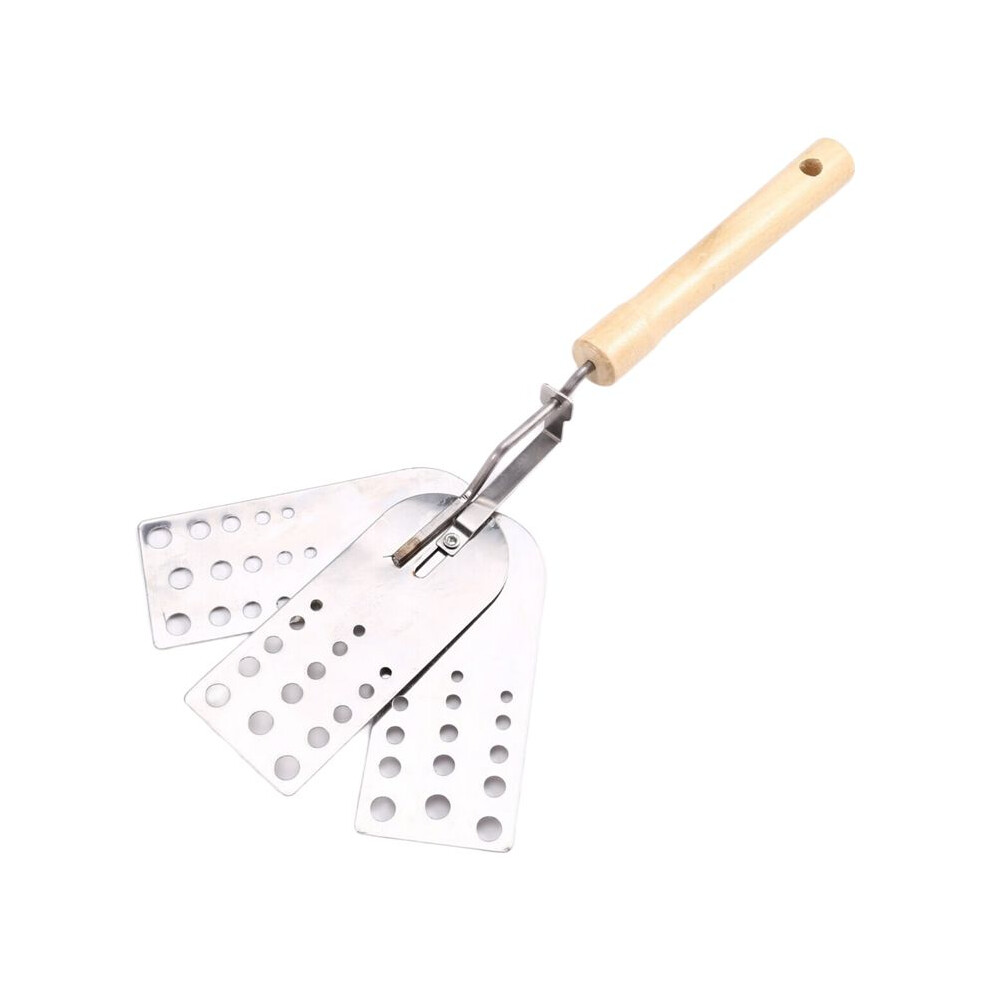Grill Spatula Stainless Steel Griddle Scraper And Pancake Flipper Heat Resistant Hamburger Turning Scraper For Kitchen 4712893038324