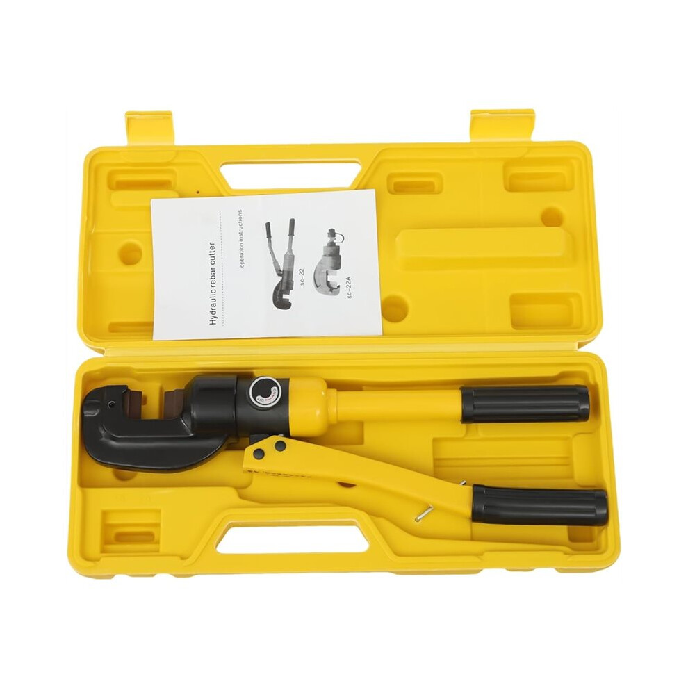 13 Ton Hydraulic Rebar Cutter, Handheld Hydraulic Bar Bolt Cutting Tool, For 4-22Mm Rods, For Cut Screw Thread Steel 4714078915482