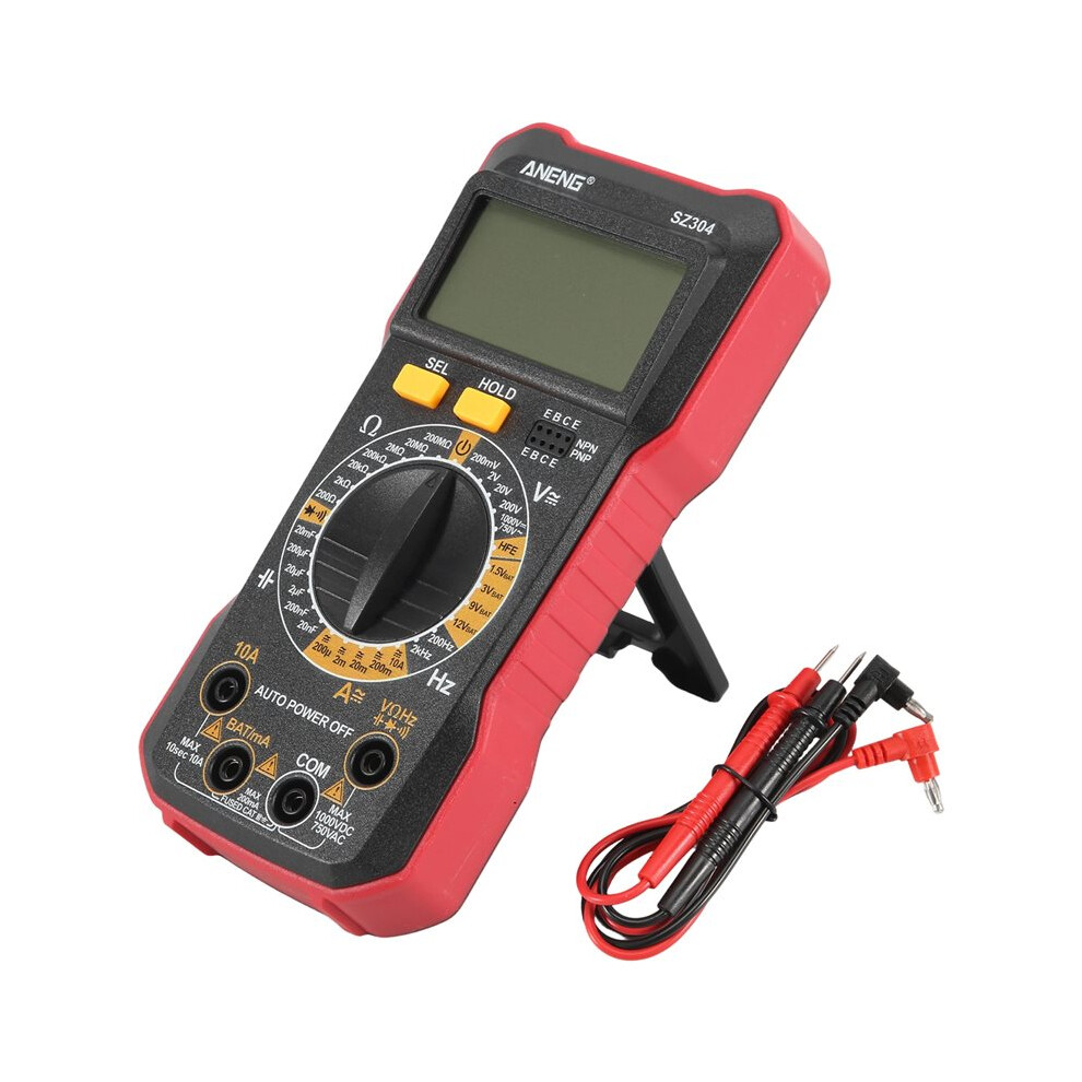 Aneng Sz304 Digital Multimete True Rms Handheld Multifunction High Precision Tester Ncv Ac/ Votage Current Resistance Ohm Tool 6032687749235