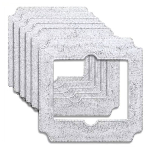6PCS Cleaning Pads for  WINBOT  Window Cleaning Robot, Robot Cleaning Cloth for  WINBOT