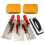 6pcs Tile Tools,Stainless Steel Square Notched Trowel Set,Grout Float and Grout Sponge for Tiling Installation Grouting 1