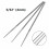 3PCS 4mm 7.9" Round Sharp Chainsaw Sharpening Rod Saw Chain Files Sharpener Tool 2
