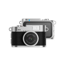 2K 1440P Retro Pocket Camera 1.47 Video Camcorder Sports Camera Portable Digital CCD Necklace Camera Black
