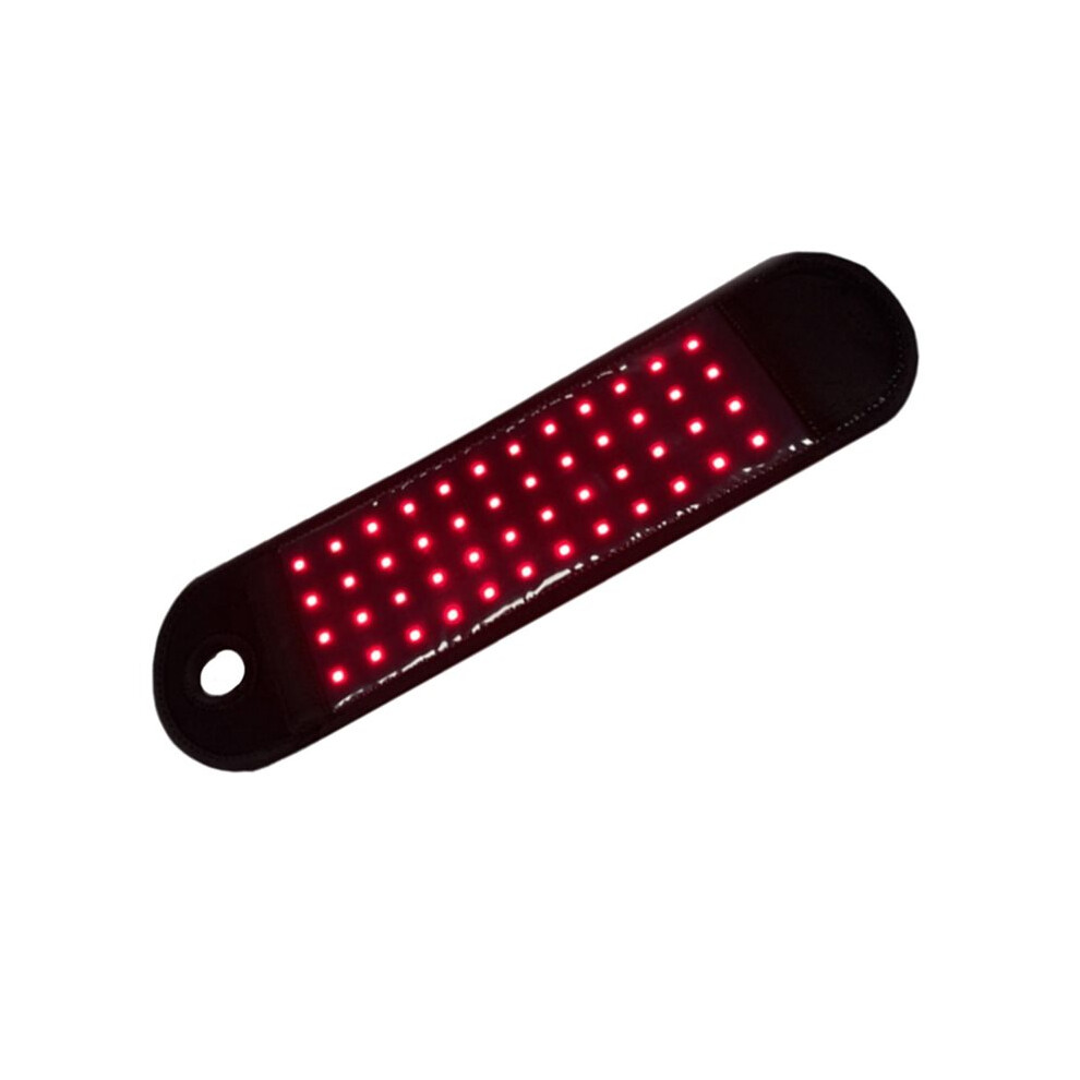 Tlily Red/Light Rechargeable Cordless Therapy Wrist Wrap Band Hand Massager With 48 Leds For Hand, Wrist, Finger, And Joint