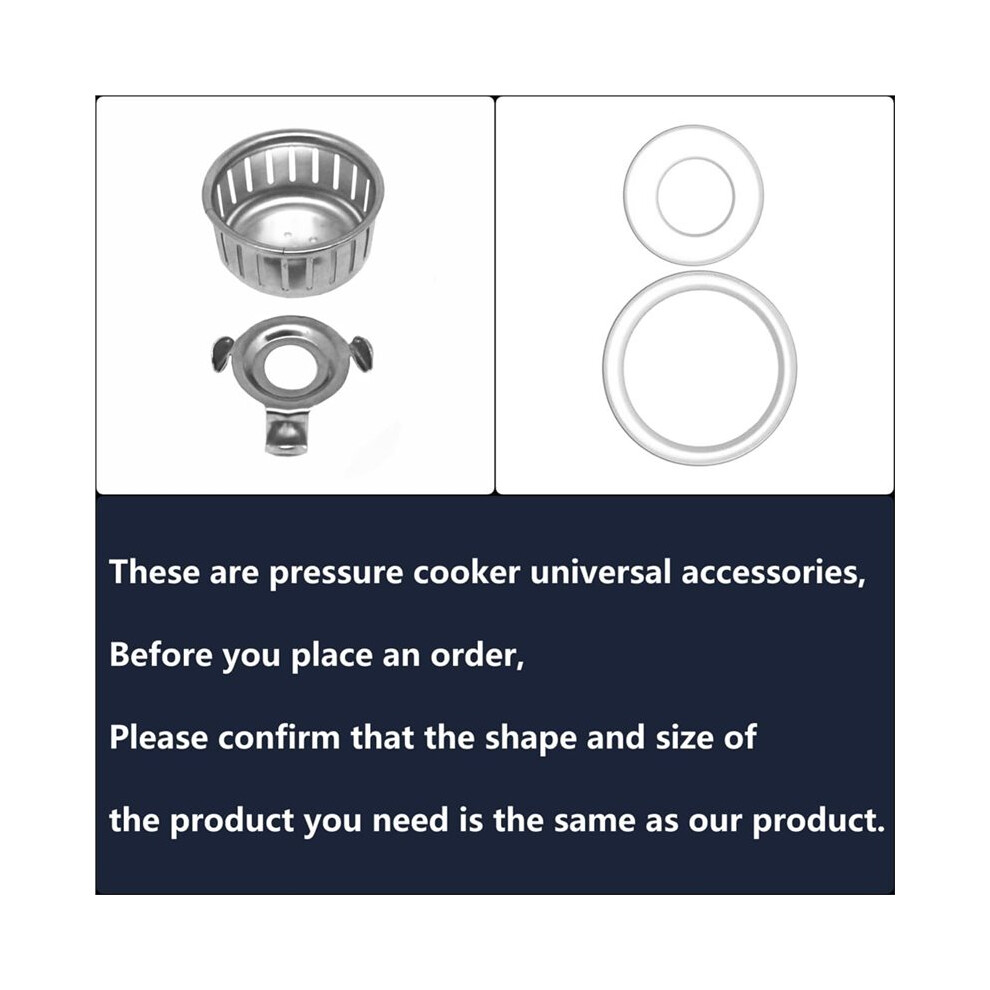 Generic Replacement Parts Set For Instant Pot Ultra60 6 Qt Pressure Cooker Ealing Ring Steam Release Handle Float Valve 4712400195434