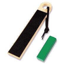 Pocket Knife Strop Kit - Get - Edges with Pocket PU Leather Strop for Knife Sharpening, Easy to Use