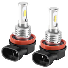 H11 H8 H16 80W 4000LM 3000K ŻółTy Tech LED Zestaw żAróWek do Konwersji śWiateł Przeciwmgielnych