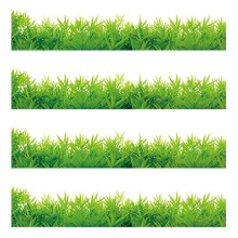 4X DIY Grün Grass Wandaufkleber Removable Wall Decor Wasserdichte Schlafzimmer Wandtattoo