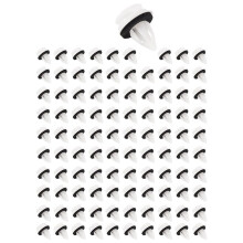 100 PièCes 51418224768 Clip Rivets en Plastique Convient pour E46 E53 E90 E91 E70 Panneau de Porte Attaches Automatiques Panneau de Garniture
