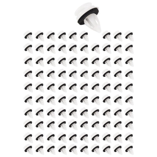 100Pcs 51418224768 Plastic Rivets Clip for- E46 E53 E90 E91 E70 Door Panel Auto Fasteners Trim Panel Push Retainer