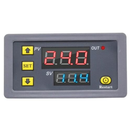 110V 220V Digital  Delay Relay Dual LED Display Cycle Timer Control  Adjustable Timing Relay  Delay 2
