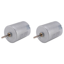 2X  9V 6760RPM Rotary Speed 2 Pin 2P Terminals Electric  Motor