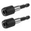 2X Impact Drive Hex Shank Quick Release Change Holder Bit Drill Chuck Adapter 1/4 Inch 1