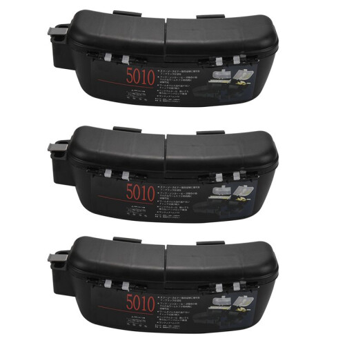 3X Multifunktionale Fischerei Kasten Tragbare Fischerei Köder Box Aufbewahrungs Box Taille Träger Köder Rollen Halter Container