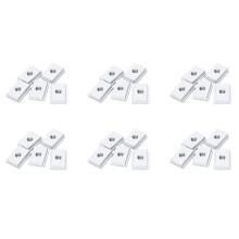 30 Stücke M8 T-Track Slider Gleit Mutter Aluminium Legierung T Nuten Stein für Holz Bearbeitungs Werkzeug Jigs Schrauben Schlitz Fastener