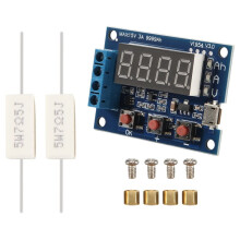 ZB2L3 18650 Batterij Tester Externe Belasting Ontlading Type 1.2-12V Batterij 18650 Gelijke Capaciteit Tester Ontladingsmeter