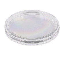 46 MM PièCes de Monnaie en Plastique Rond Porte-Monnaie éTui et 7 Tailles (16/20/25/27/30/38 / 46 Mm) Joint de Protection
