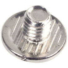 30 Set LäDerbäLte 5 X 6 mm Silverskruvbindning
