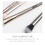 (complexion) 12PCS Professional Makeup Brushes Set Eye Shadow Blending Applicator Comestic Tool 8