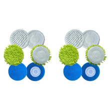 12x S7000 Replacement Steam Mop Pads for S7001 S8201 S7000AMZ S8001 S7000 S7001TGT S7005 S7020 Steam