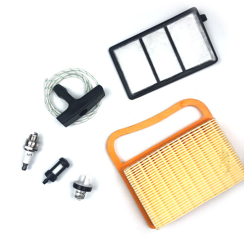 Service Kit For STIHL TS410 TS420 Air Filter Plug Primer Pull-Cord 1