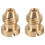 Foam Cannon Orifice Nozzle Tips, High Replacement Thread Nozzle for Snow Foam Lance, 1.0 Mm, 2-Pack 1