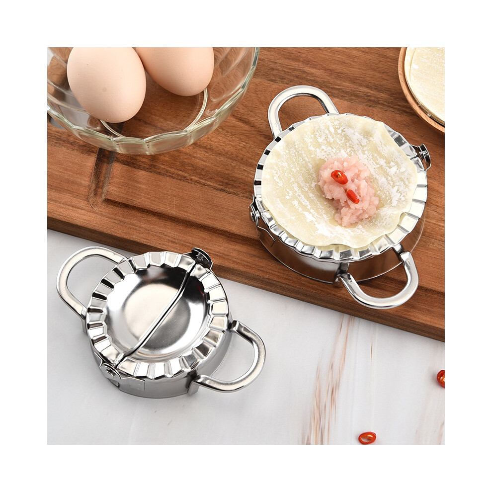 (M) Stainless Steel Manual Dumpling Maker Wrapper Cutter Pie Dumpling Mould