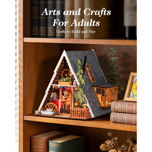 Rolife A-Frame Cabin DIY Miniature House 2