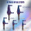 5-Piece Set of Hole-Making Drill Bits High-Speed Steel Spiral Flute Step Drill Bits Hole-Making Drill Bits 4
