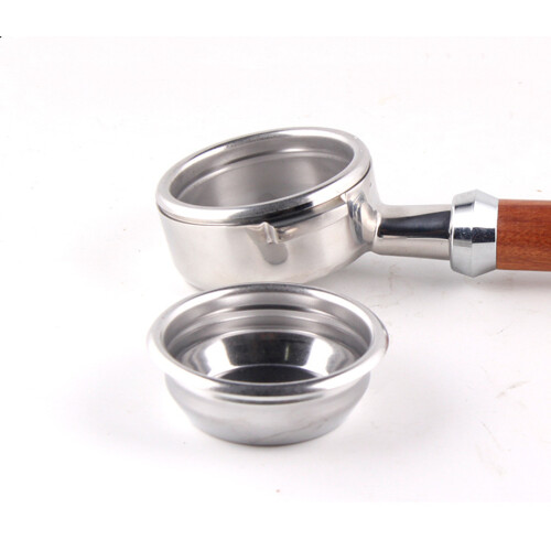 (expobar E61) 58mm Bottomless Removable Portafilter Handle for Expobar E61/Nuova Replacement 2